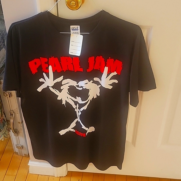 Pearl Jam L tshirt Alive Stickman - Picture 1 of 5